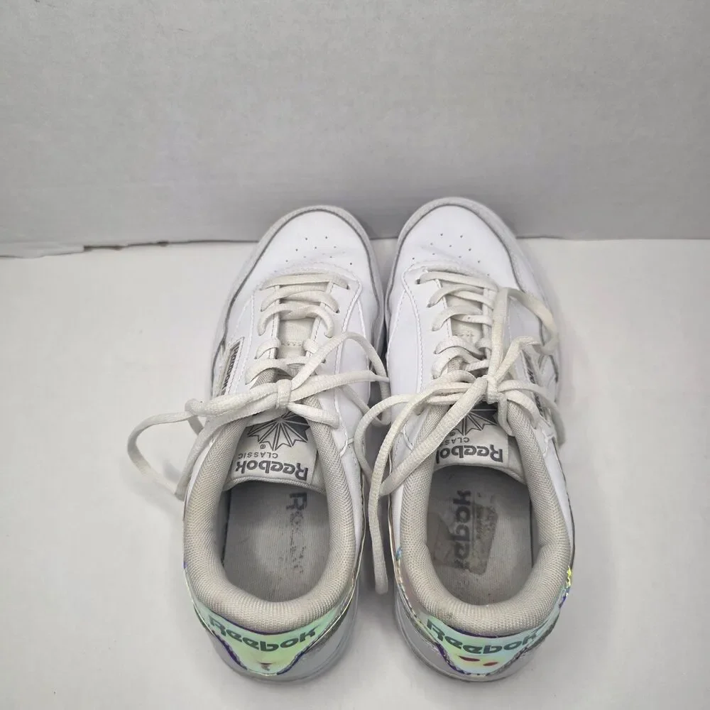 Reebok Club MEMT Women’s 7.5 White Sneakers Classic Casual Shoes G58127